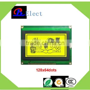 Custom High Contrast 128x64dots Lcd Panel thumbnail-1