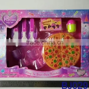 Mini Breakfast Stove Kitchen Appliance Play Food Toy Set for Kids thumbnail-3