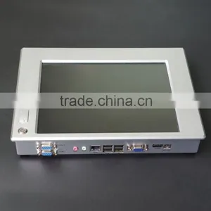 Aluminum Front Bezel IP65 10.4'' Capacitive Touch Fanless Panel PCs thumbnail-2
