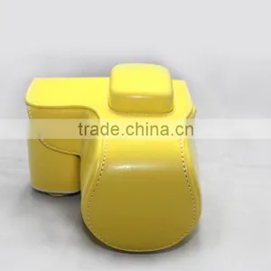 Factory Lovely Leather Camera Bag for Samsung NX3000 in Dongguan thumbnail-5