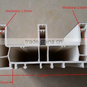 88 Sliding UPVC Profile for Windows and Doors thumbnail-2