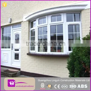 2016 Pvc Window Grill Design Double Glazed Glass Window thumbnail-1