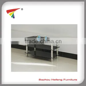 Simple Design Glass Living Room Furniture tv Cabinet thumbnail-1