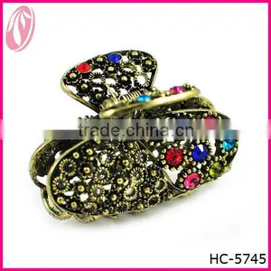 2013 Populr Vintage Diamante Metal Hair Jewelry for Girls thumbnail-1