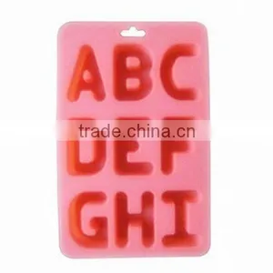 Letter Shaped Funny Custom Silicone Cake Mold thumbnail-1
