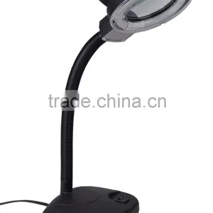 8x Lighted Reading Magnifier Led Ring Lamp Cosmetic /magnifying Glass With Ring Light Beauty Salon thumbnail-2