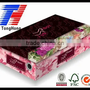 Custom High Quality Exquisite Cardboard Shoe Box With Reasonable Price Wholesale thumbnail-2