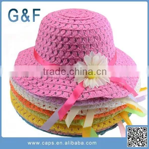 China Manufacturer Baby Straw Hat Wholesale thumbnail-1
