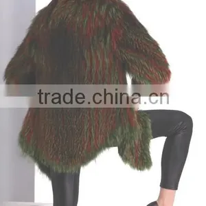 Jacket Korean Woman High Quality Fox Fur Coat for Women Winter thumbnail-4