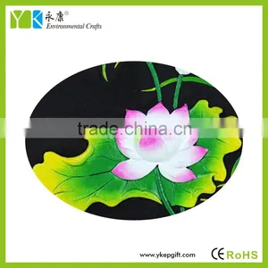Lotus Flower Carved and Painted Home Etc Wooden Photo Picture Frame for Wall Decoration thumbnail-4