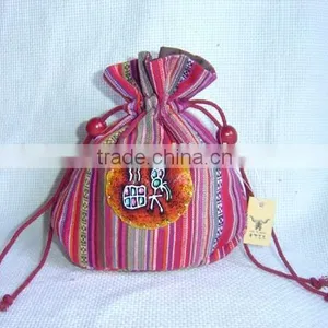 Cheap Colorful Handmade Cotton Wallet L11-116 thumbnail-1