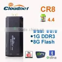 2015 Cloudnetgo Hot Selling Android Mini pc CR8 Rk3066 Dual Core A9 1.6Ghz/TV Stick HDMI RJ45 Port WIFI Display (Mirroring )f thumbnail-1