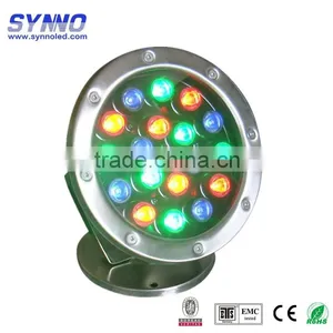 Super-brightness 18w Ip68 Led Pool Light, Rgb thumbnail-1