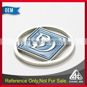 Customized Oem Metal Soft Cloisonne Market Shopping Cart Trolley Token Coin thumbnail-3