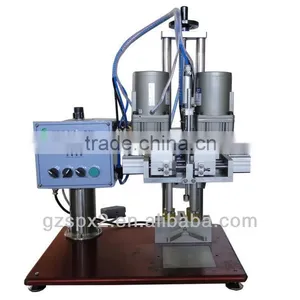SPX Semi-auto Pharmaceuticals Bottle Crown Capper/ Cap Screwing Machine thumbnail-1