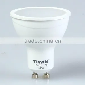TIWIN 2015 New Design 220V 230V 240V Warm White Cool White 36 Degree 420lm 3000k 5W SMD SPOT LIGHT Gu10 Led Bulb Light thumbnail-1