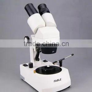 Straight Arm Gem Binocular Microscope With 20-40X Magnification thumbnail-3