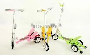 Twin Tail Scooter Twin Pedal Scooter thumbnail-1