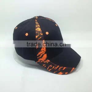 100% Cotton 6 Panel Plain Custom Velcro Baseball Hat/ Baseball Cap thumbnail-3