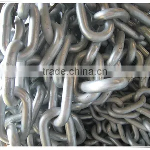 High Quality U2 Hot Dip Galvanized Open Link Anchor Chain for Marine thumbnail-4