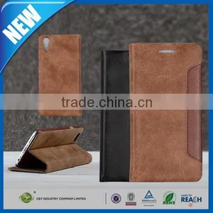 C&T Retro PU Leather Flip Case Cover For Lenovo K3 NOTE Smartphone thumbnail-4