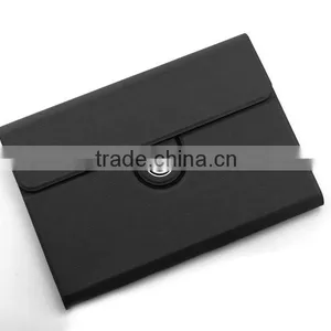 Magnet Closure Full Protect Stand Handheld Brief Leather Cover for Ipad thumbnail-4