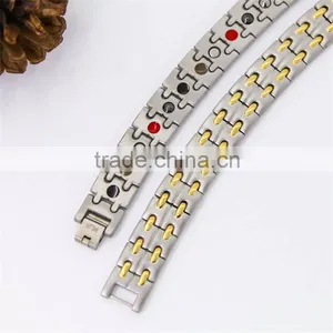 Good Quality Europe Style Sliver &Gold Bracelets thumbnail-5