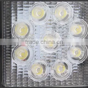 WELL SALE 27W Squar Work Light EPISTAR LED SPOT FLOOD BEAM IP 67 for Car and Motorcycle thumbnail-3