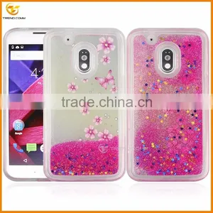 China Supplier Glitter Liquid Tpu Cover Case for Moto g4 thumbnail-1