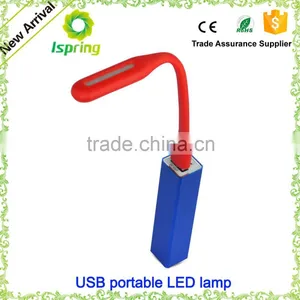 Adjust Angle Portable Flexible Led Lamp Multi Color for Notebook thumbnail-3