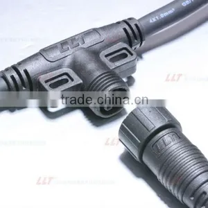 LLT Hot Sales M16 Wire Distributor Led Lighting System Waterproo T Connector thumbnail-2