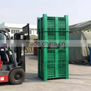 GREEN VENTED PLASTIC BOX 1200x1000x760mm thumbnail-4