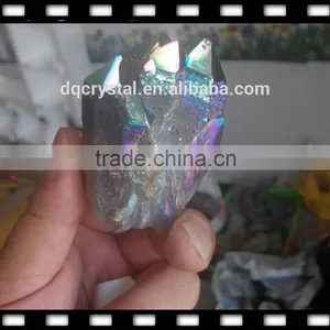 Healing Low Price Rainbow Spirit Cactus Raw Artifical Quartz Stone thumbnail-2