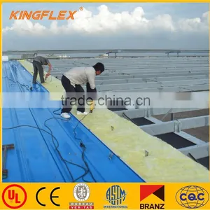 Heat Insulation Glass Wool Batt/top Quality Glass Wool Blanket/top Quality Glass Wool Roll thumbnail-3