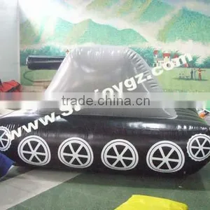 2016 Sunjoy Best Quality Paintball Inflatable Military Tank Bunker Advertisement thumbnail-1
