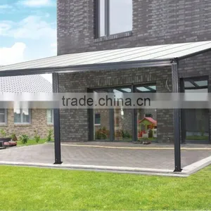 Sturdy Aluminium Polycarbonate Covering Patio Canopy thumbnail-1