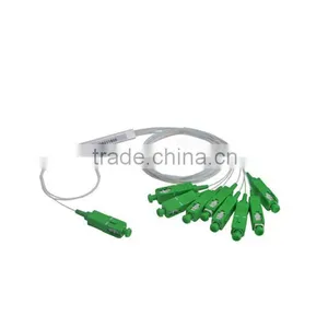 Mini Type SC APC Plc Splitter , 1*8 Ftth Network sc Fiber Optic Splitter thumbnail-2