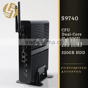China Oem Electronic I7-4500U Dual Core Turbo Boost 3.0GHz 2G RAM HDD Diy Computer thumbnail-1