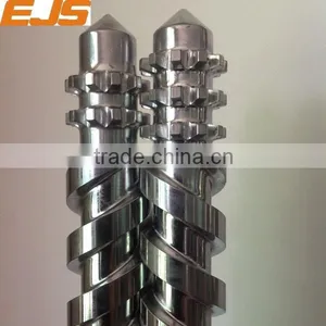Nitriding and Chrome Plated 135mm x 28D Parallel Twin Screws thumbnail-1