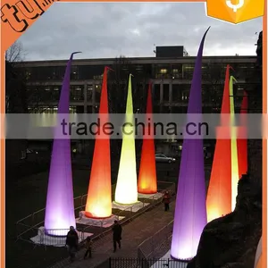 Hot Sale Wedding Stage Decoration Inflatable Light Column With LED / Inflatable Led Pillar Light for Sale thumbnail-2