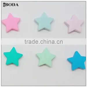 The Lovely Baby Teething Toys Star Round Silicone Beads thumbnail-5