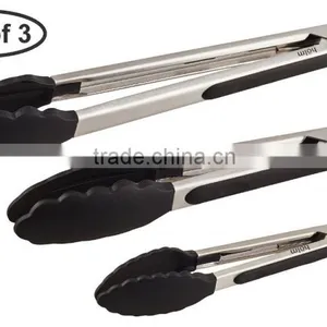 Cooking Tools Easy FDA Multiple Functional Silicone BBQ Pasta Tongs thumbnail-6
