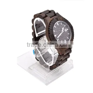 2016 New Fashion 100% Natural Wood Watch, Ebony Wooden Wrist Watch Trade Assurance thumbnail-5