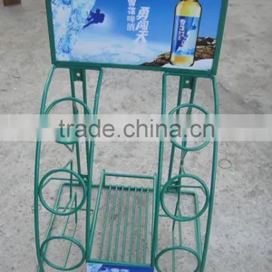 Cola Drink Wire Display Rack /soft Drink Display /beer Display StandHSX-FS0041 thumbnail-5
