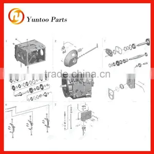 1701-01865 D GEARBOX Assemly QJ1205(1125 003 902 (B))(1) Transmission thumbnail-1