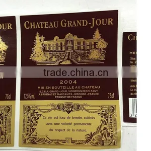 Food and Holographic Stickers Bottle Label High Quality Custom thumbnail-1