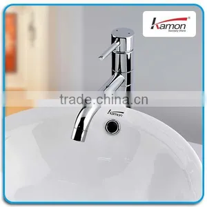 USA Wolverine Long Neck Brass Kitchen Faucet thumbnail-2