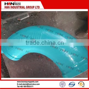 Schwing Concrete Truck Mounted Pump Pipe Elbow 90 Degree Concrete Pump Spare Parts thumbnail-1