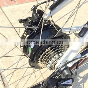 2016 Trekking Style Electric Bicycle With Battery in Frame 48V 500W or 36V 500W thumbnail-3
