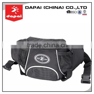 Unisex Black Outdoor Sport Belt Pouch Running Waist Bag thumbnail-1
